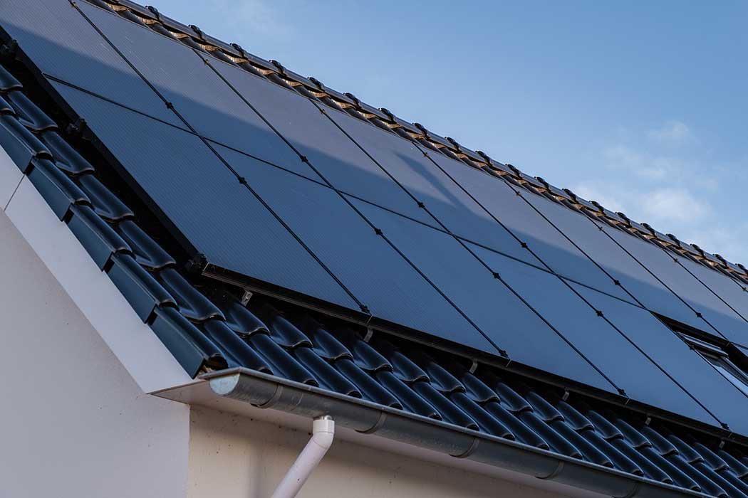 solceller tak